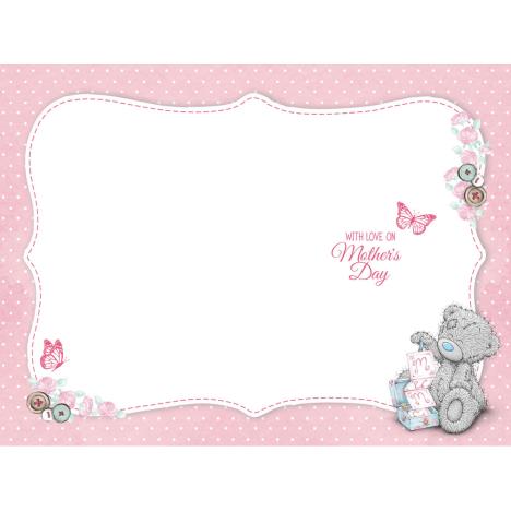 Mum From Daughter Me to You Bear Handmade Mothers Day Card Extra Image 1